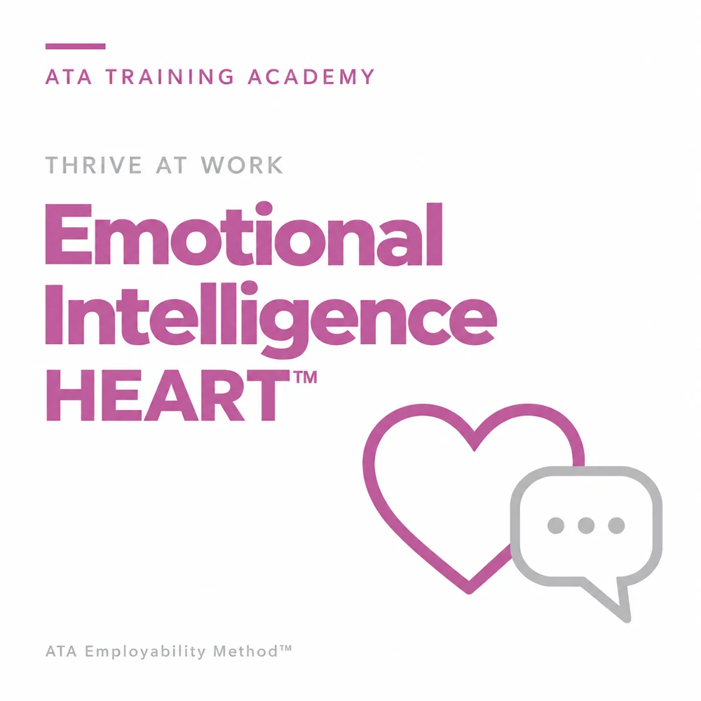 Emotional Intelligence, HEART™: a Thrive at Work card from the ATA Employability Method™