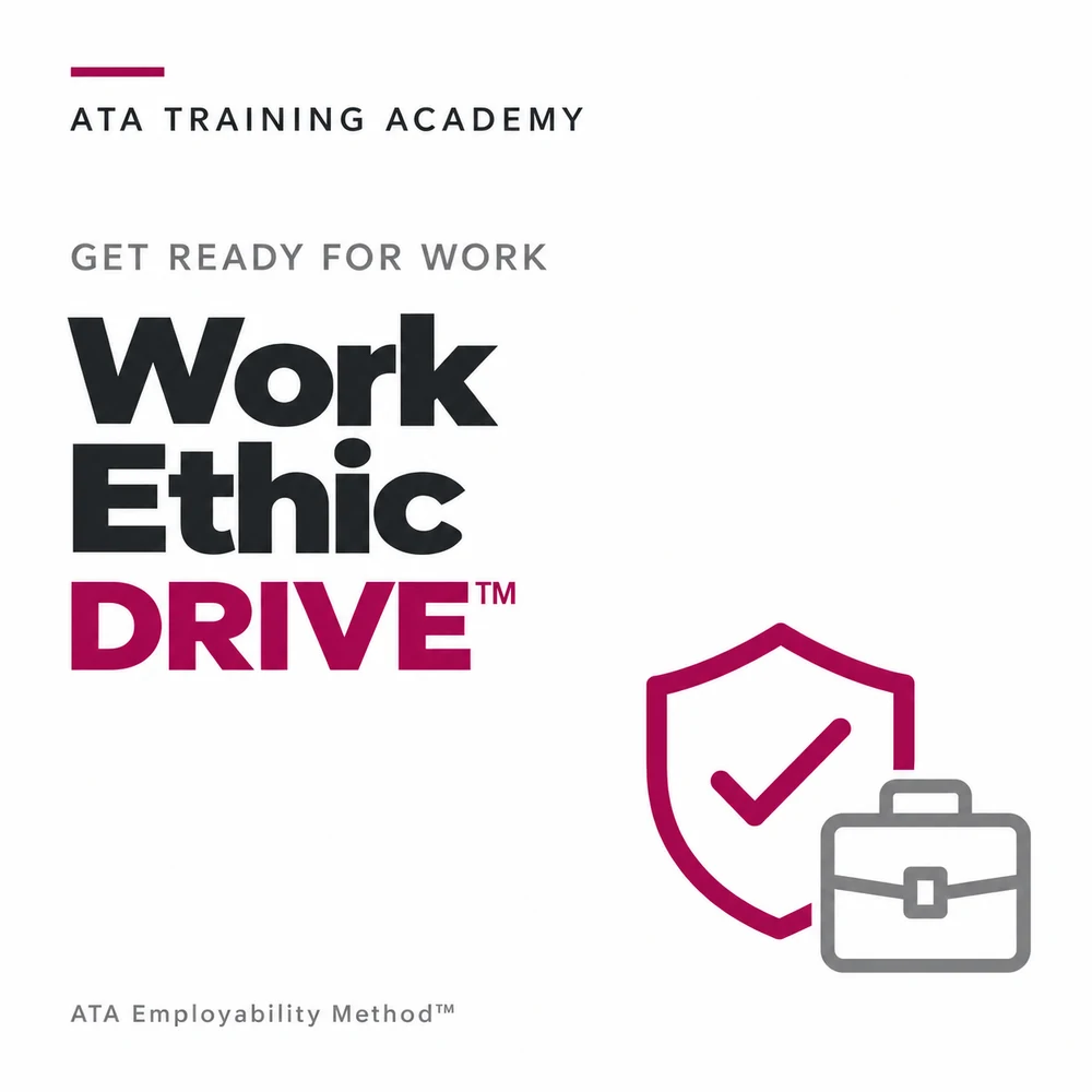 Work Ethic, DRIVE™: a Get Ready for Work card from the ATA Employability Method™